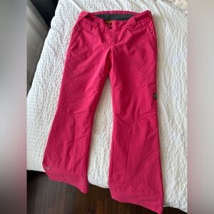 Orage Chica Insulated Snowpants Hot Pink Size Large